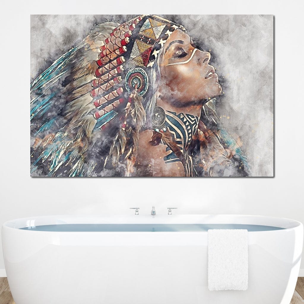 Squaw - Mateo Canvas Wall Art
