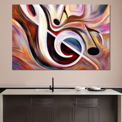 High Note Canvas Wall Art
