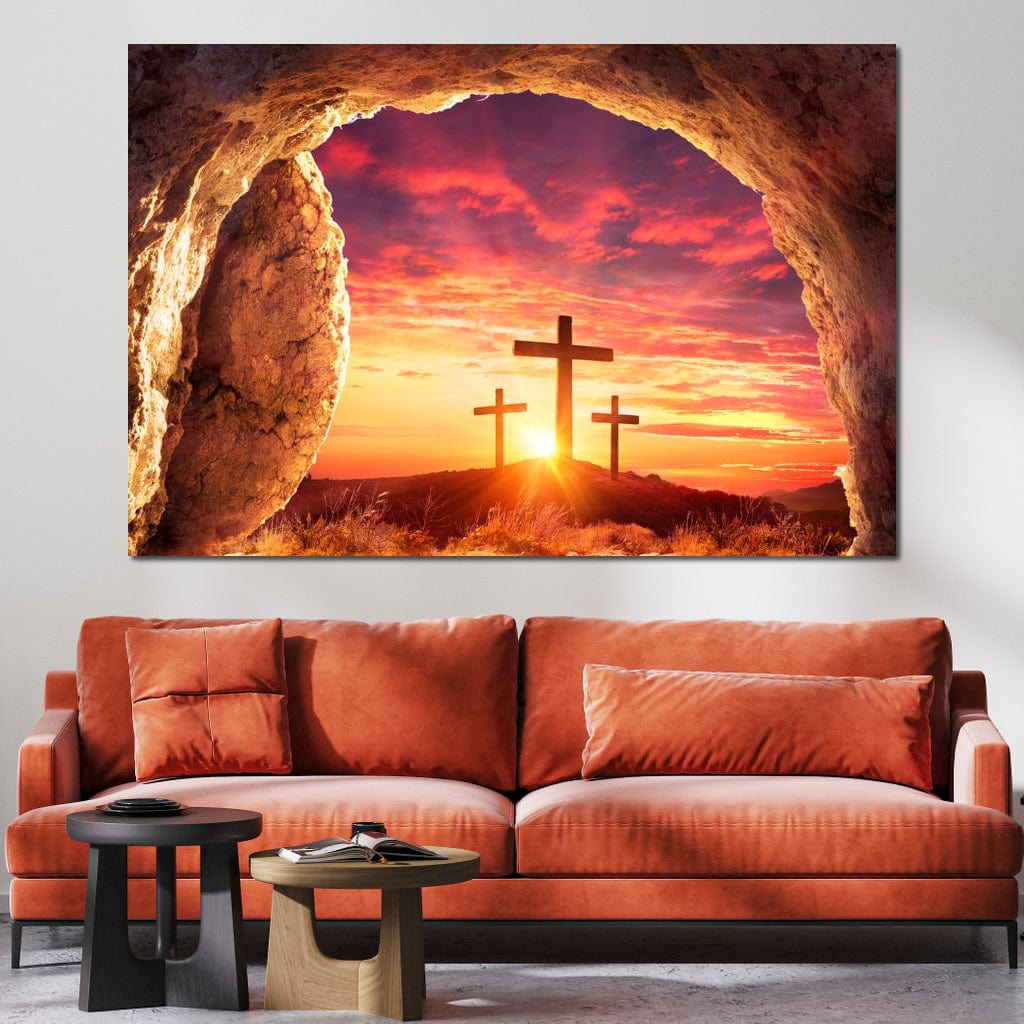 Ressurection Canvas Wall Art