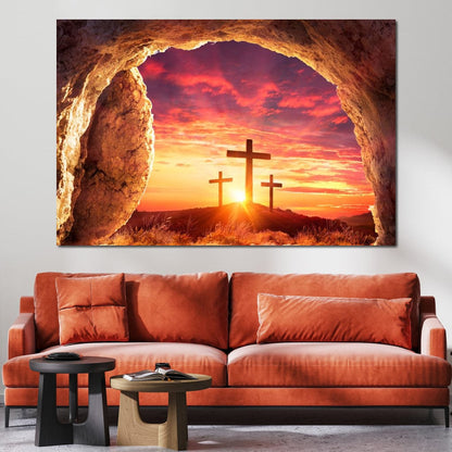 Ressurection Canvas Wall Art