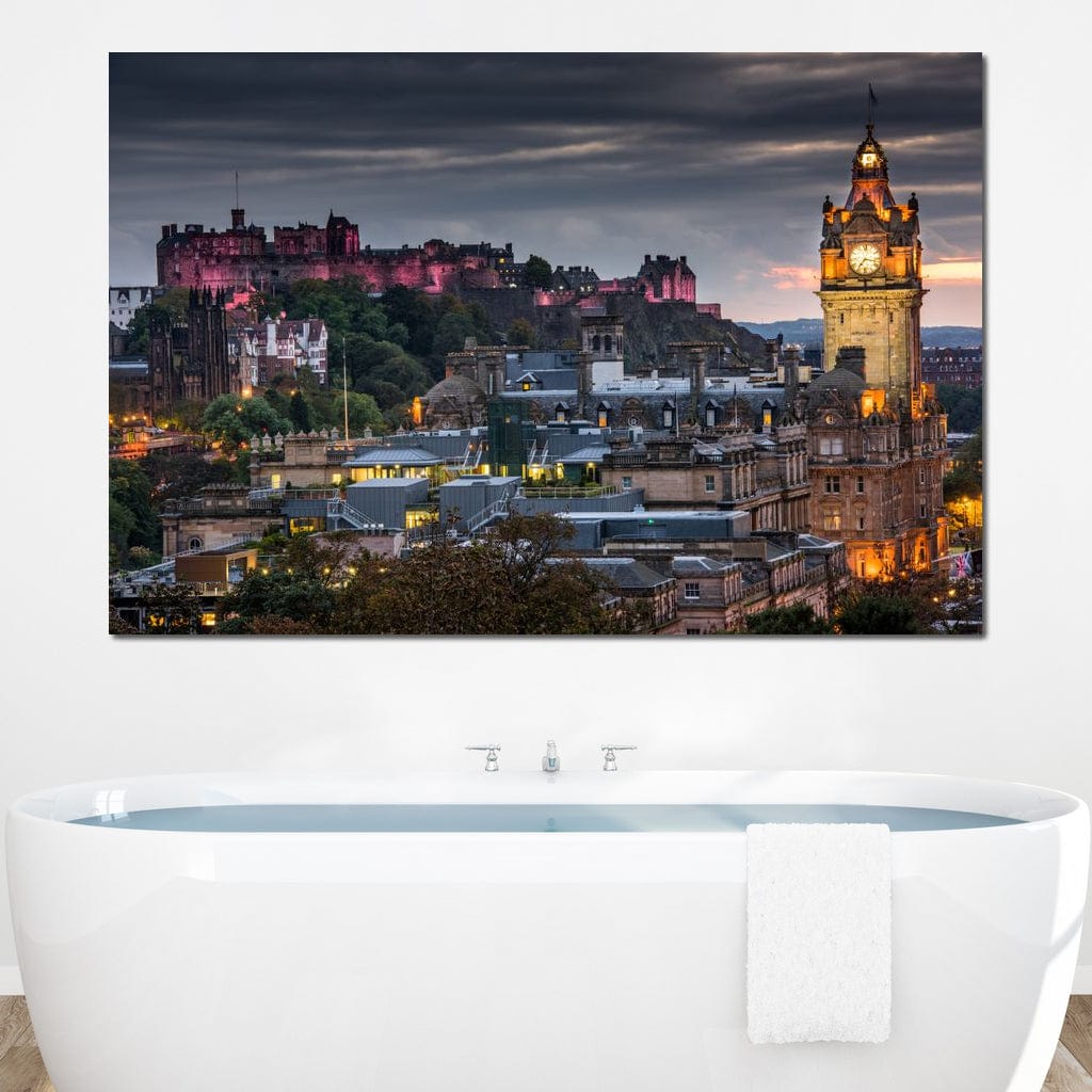 Edinburgh Castle Canvas Wall Art