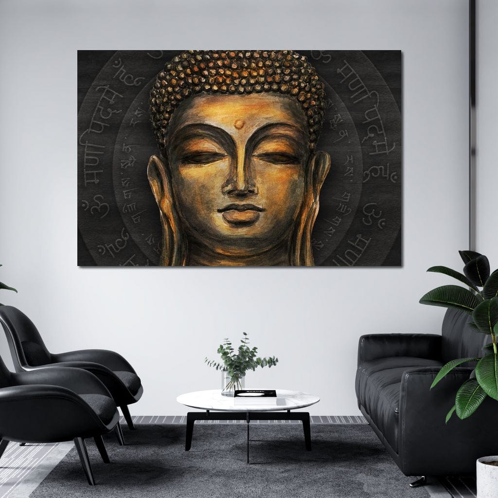 Traditional Buddha Canvas Wall Art