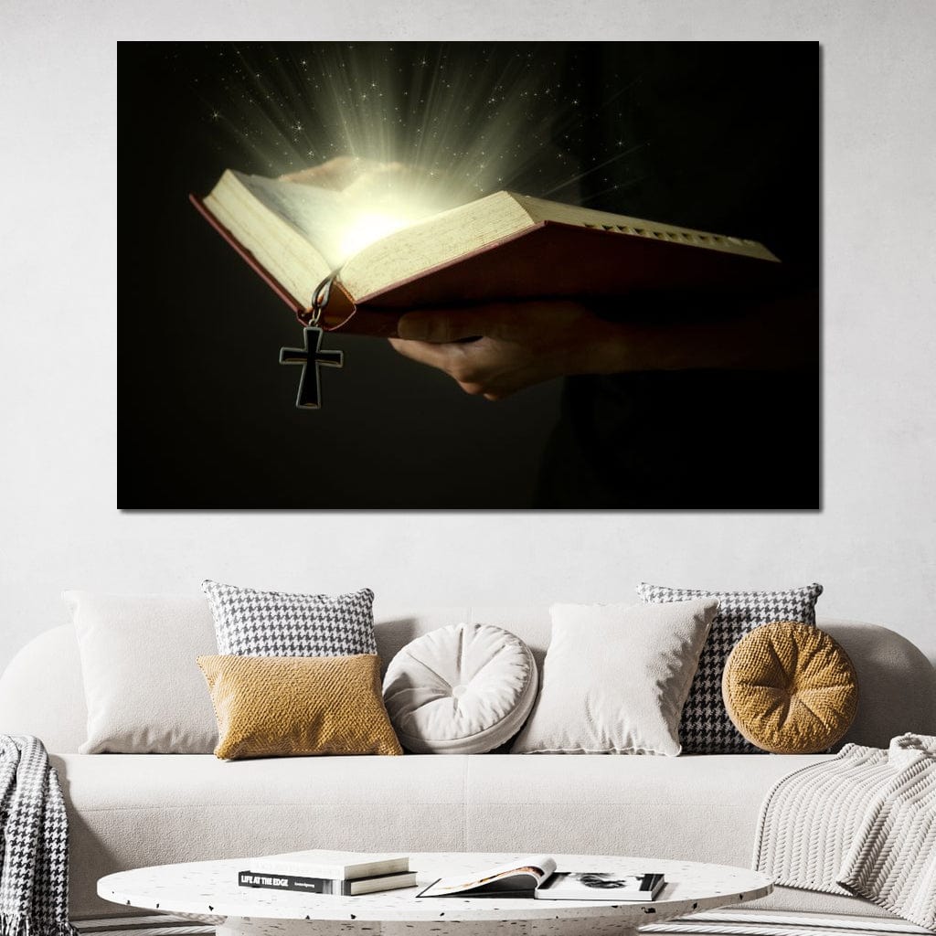 The Holy Bible Canvas Wall Art