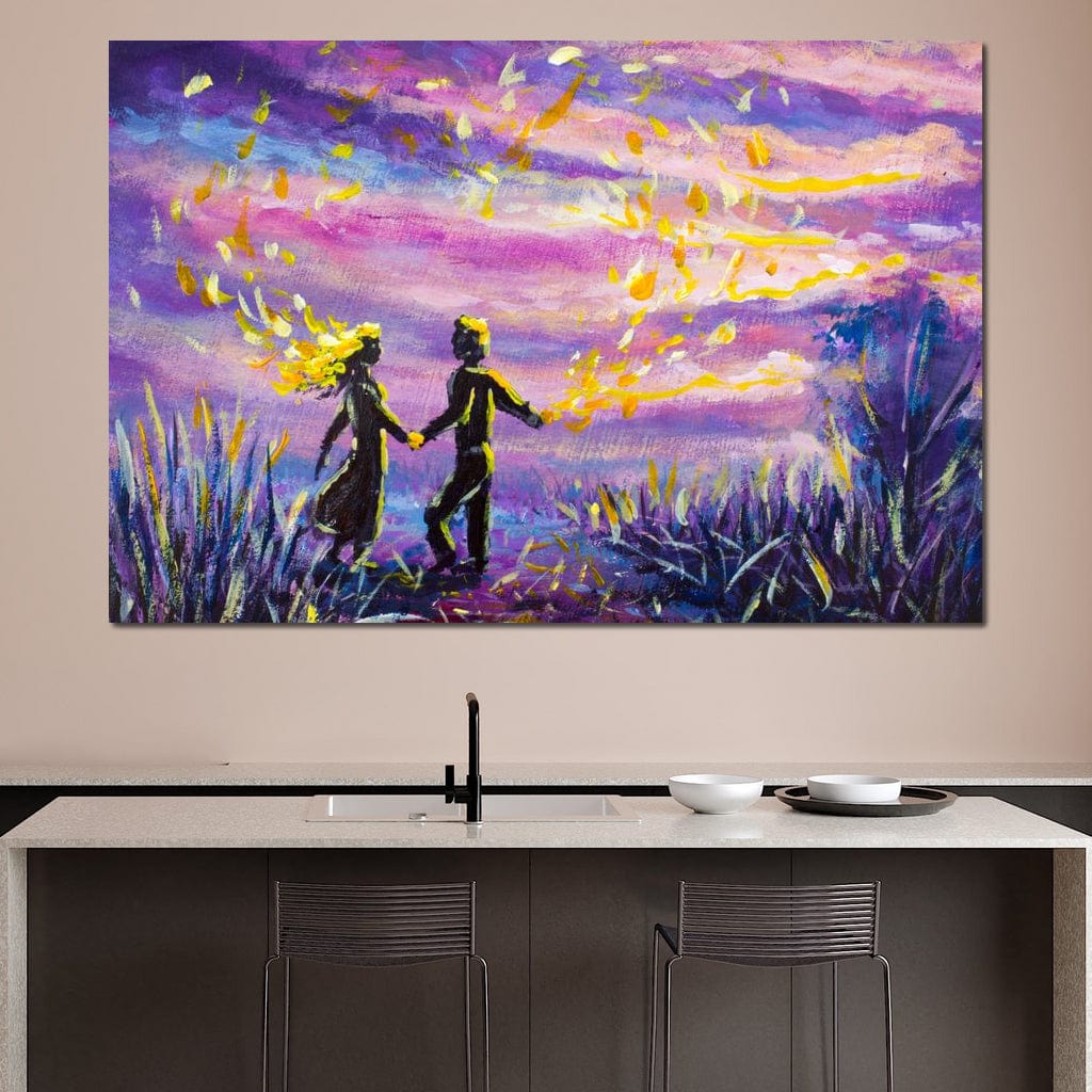Love Fairy Tale Canvas Wall Art