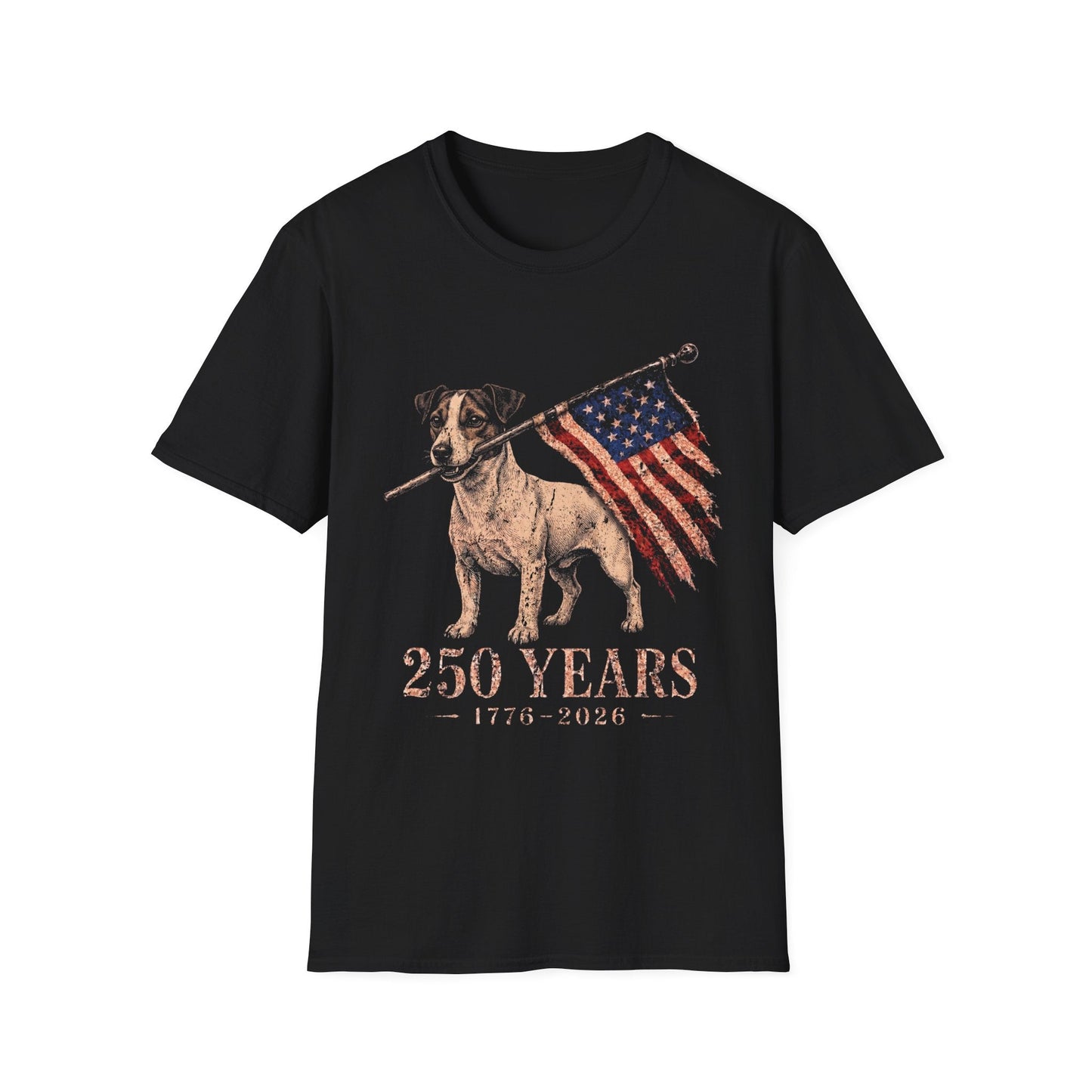 Jack Russell Terrier USA 250 Years Tee