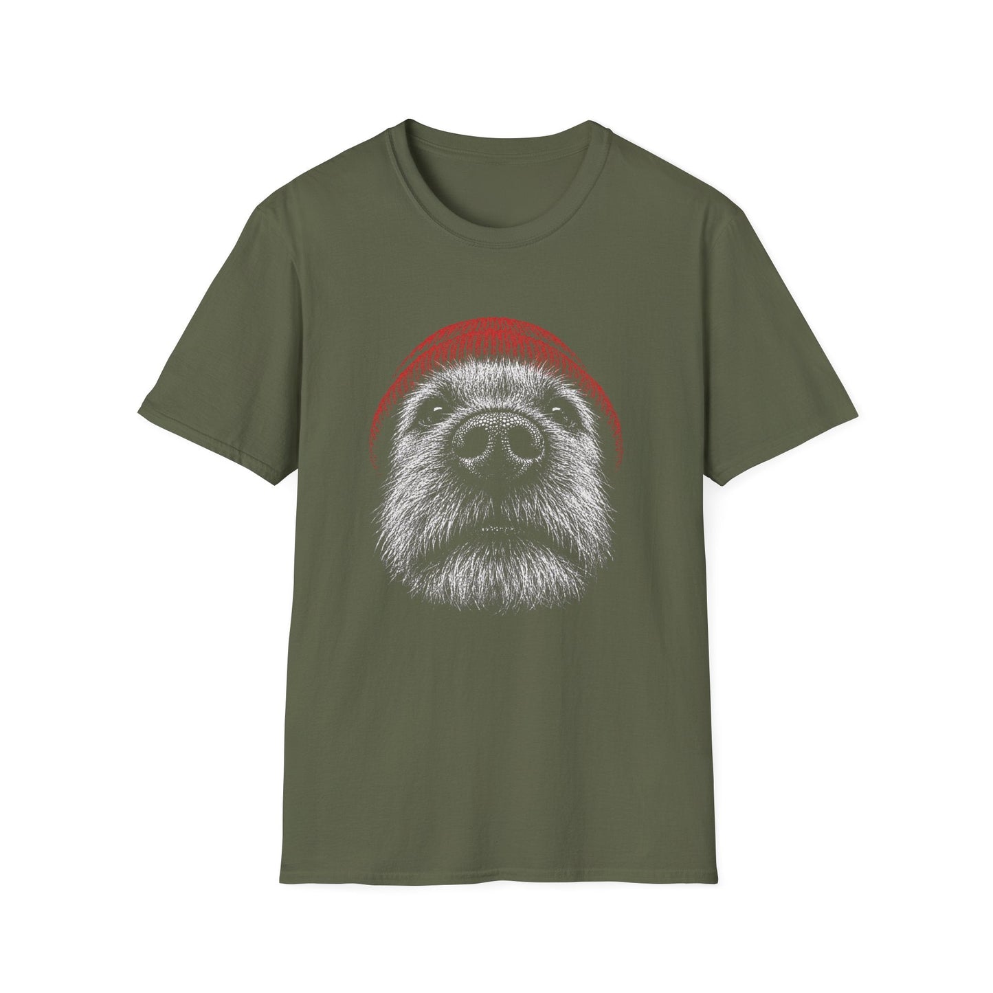 Red Hat Border Terrier Tee