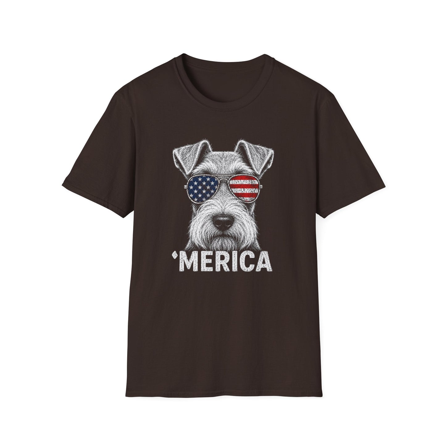 Wire Fox Terrier Merica Tee