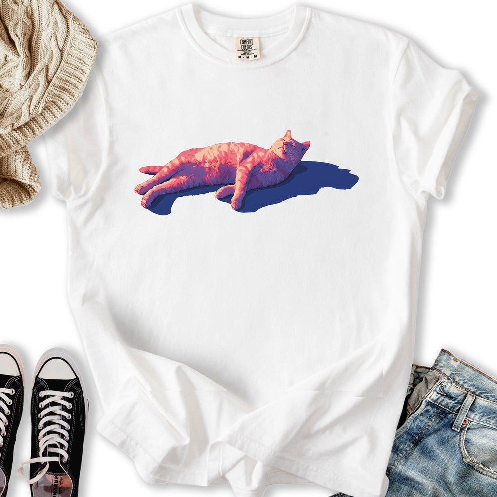 Basking Cat Relaxed Tee