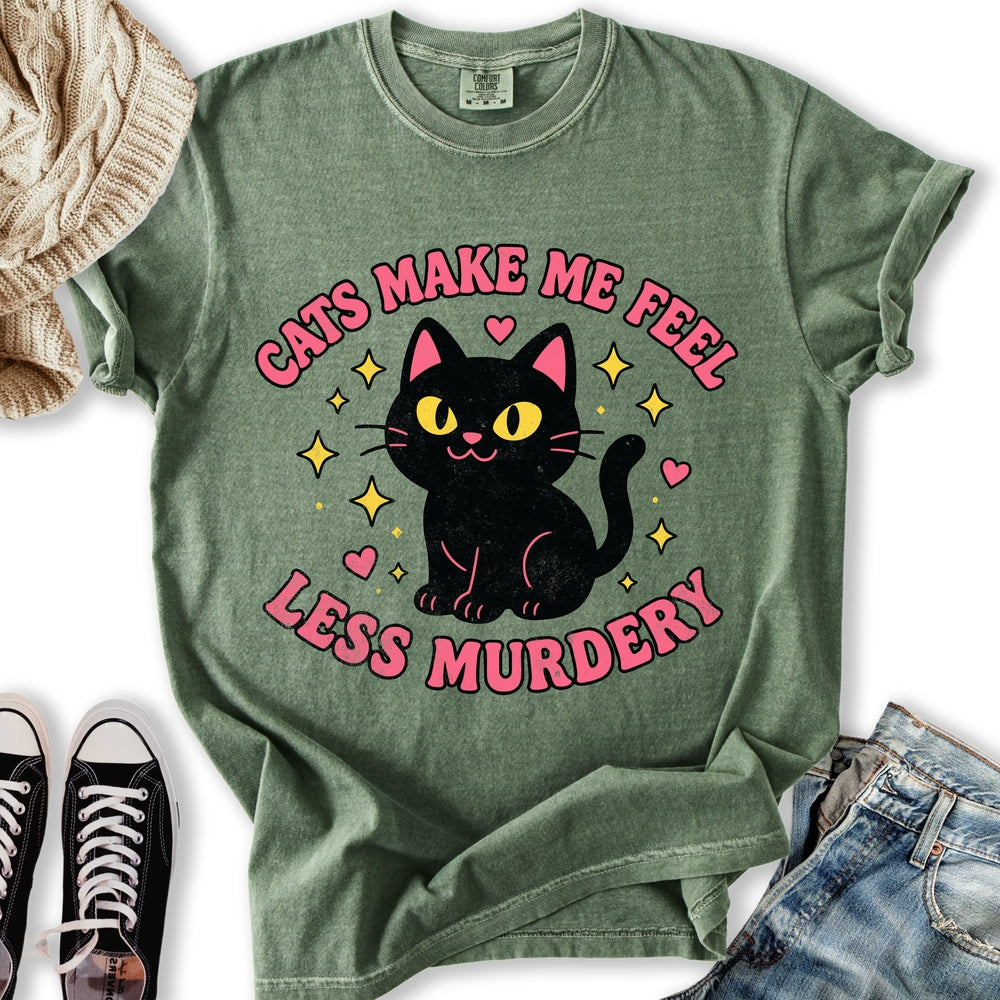 Retro Less Murdery Relaxed Tee