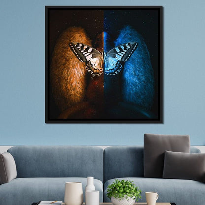 Exotic Angel Canvas Wall Art
