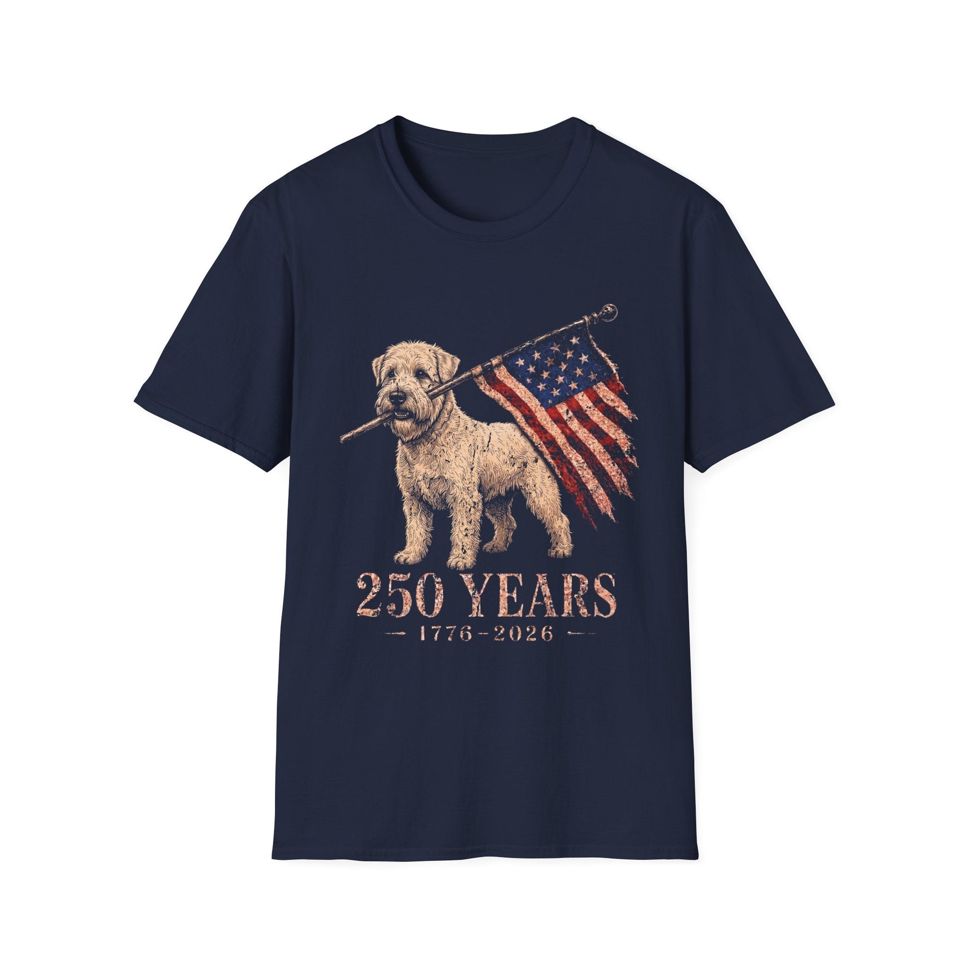 Wheaten Terrier USA 250 Years Tee