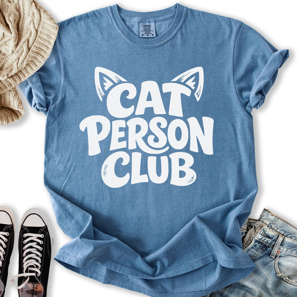 Cat Person Club Relaxed Tee