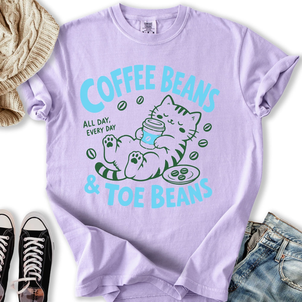 Coffee Beans Toe Beans Relaxed Tee
