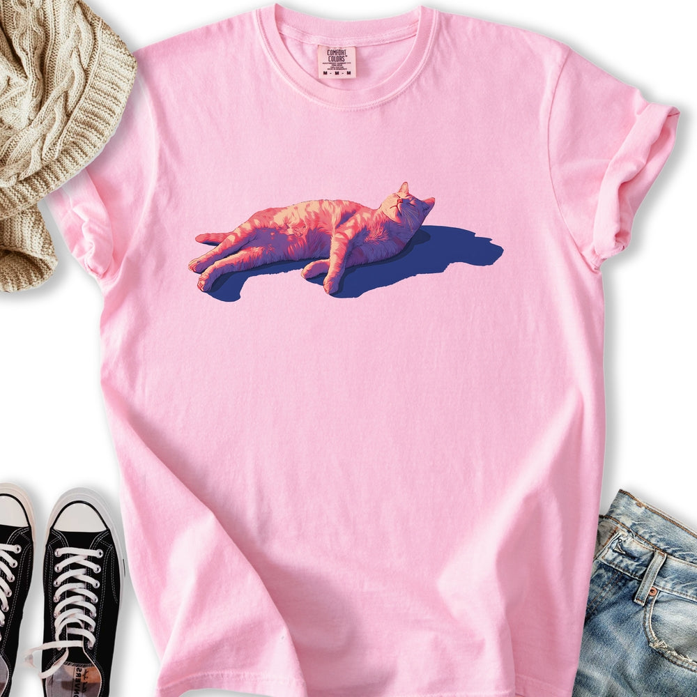 Basking Cat Relaxed Tee