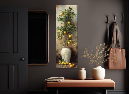 Lemon Tree Canvas Print - Rustic Canvas Art | Framed & Ready to Hang