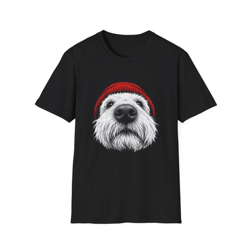 Red Hat Sealyham Terrier Tee