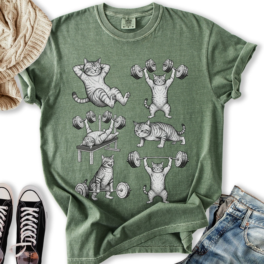 Gymrat Cat Relaxed Tee