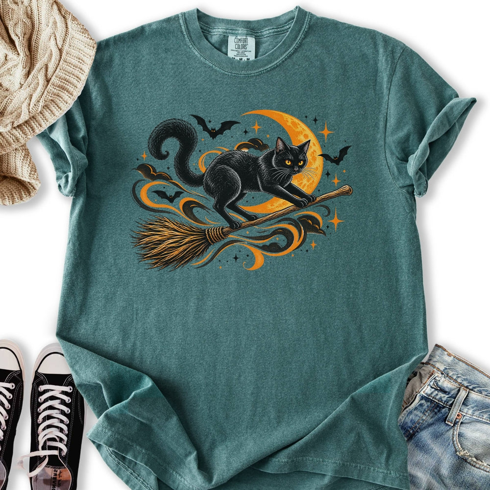 Flying Black Cat Relaxed Tee
