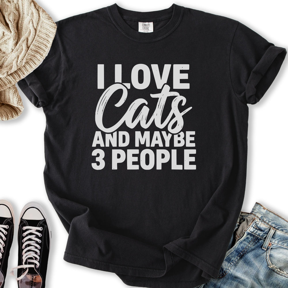 I Love Cats Relaxed Tee