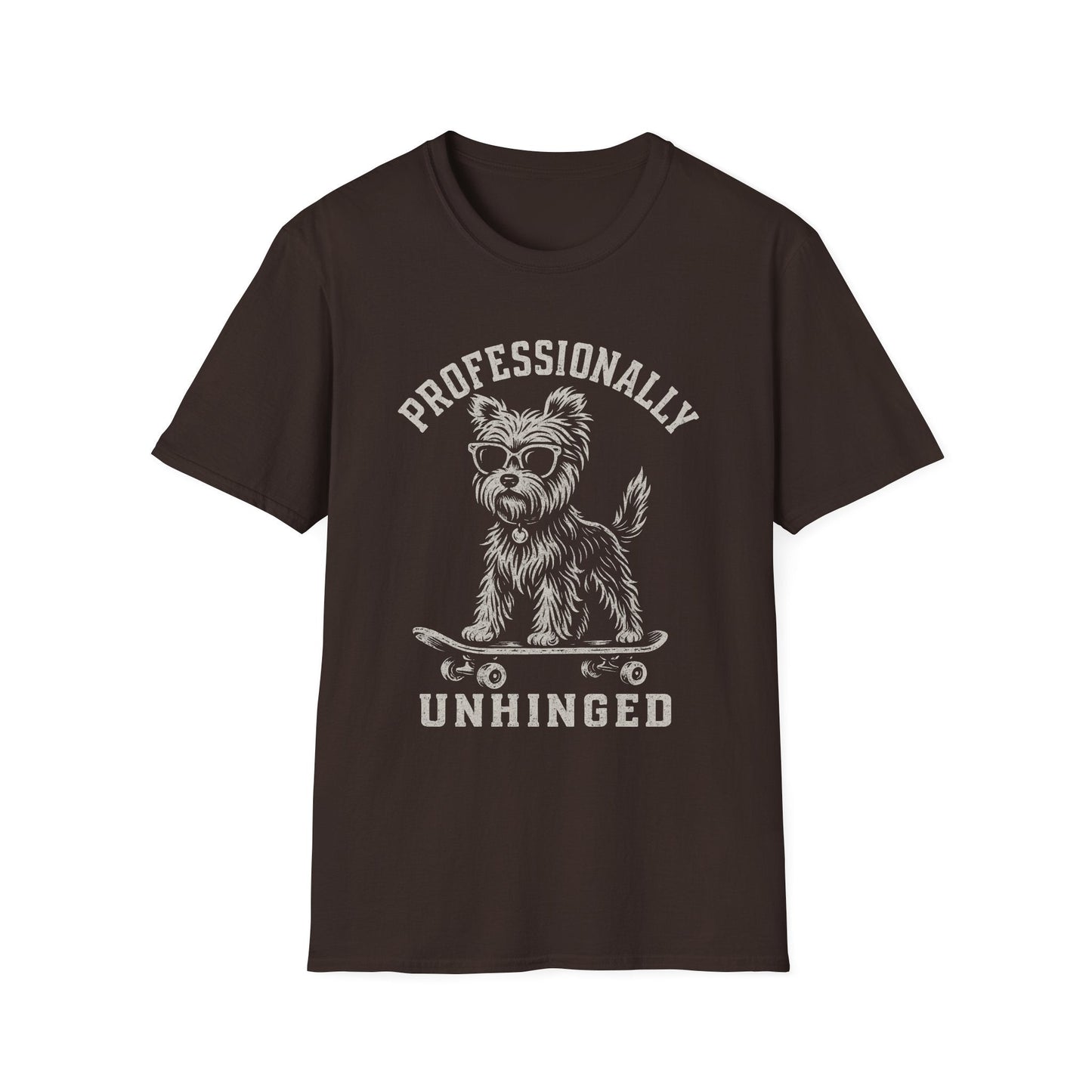 Skateboard Yorkshire Terrier Tee