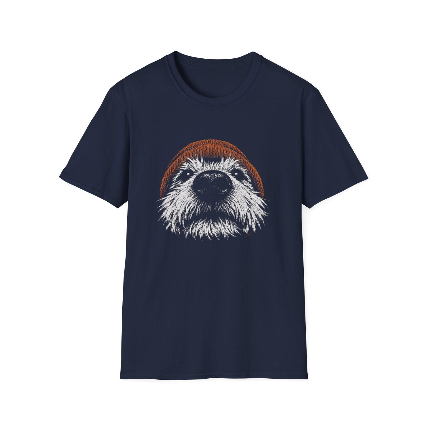 Orange Hat Westie Tee