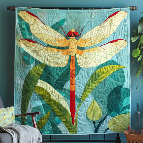 Breeze Ballet Quilted Blanket - Throw (55" x 60")