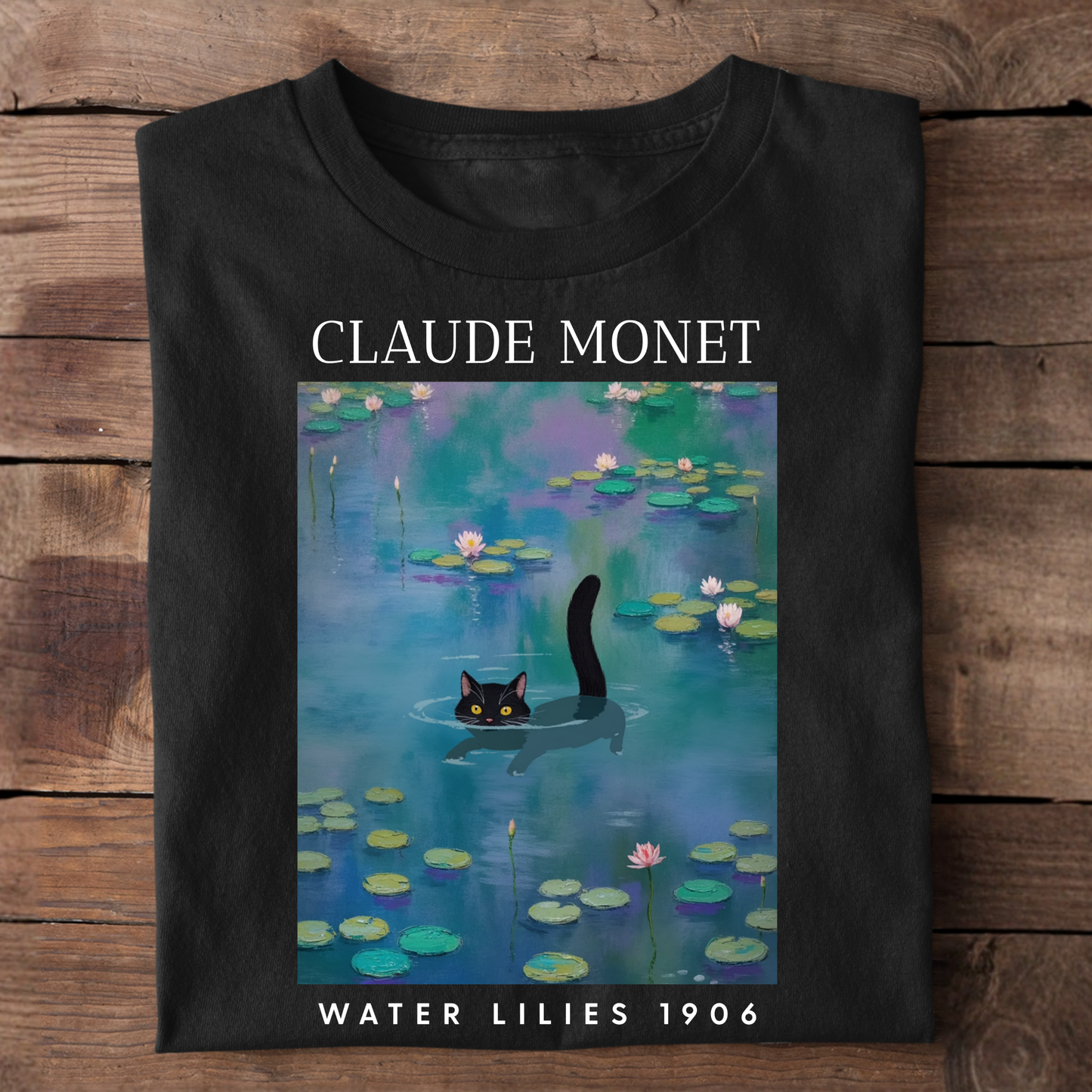 Water Lilies Claude Monet Basic Shirt Unisex