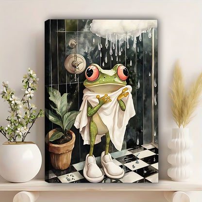 W378 Natural Wood Grain Canvas Decorative Painting – Abstract Art | Ideal for Living Rooms and Offices