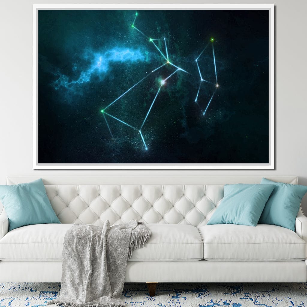 Sagittarius Canvas Wall Art
