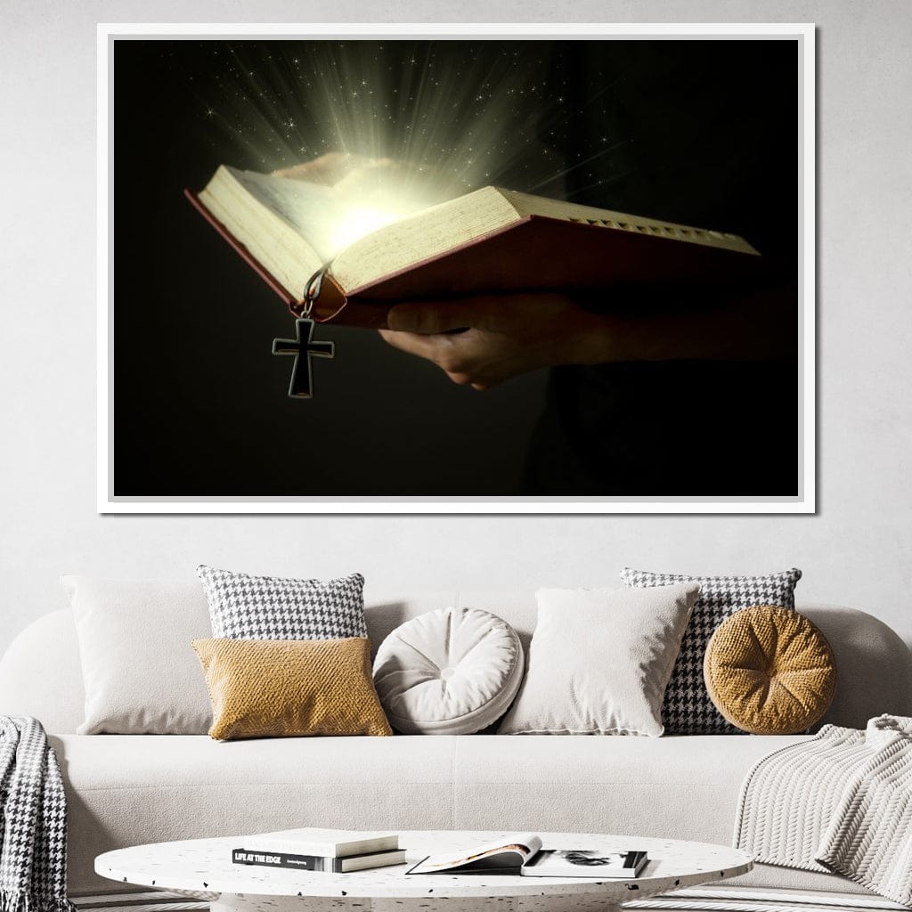 The Holy Bible Canvas Wall Art