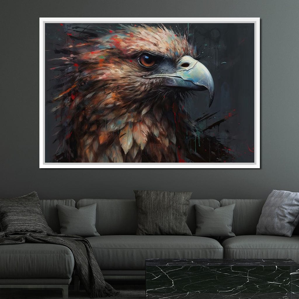 Red-Tailed Hawk Canvas Wall Art