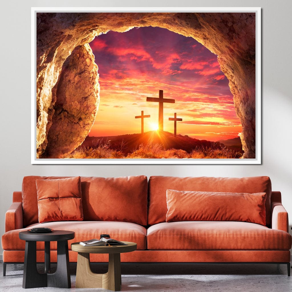 Ressurection Canvas Wall Art