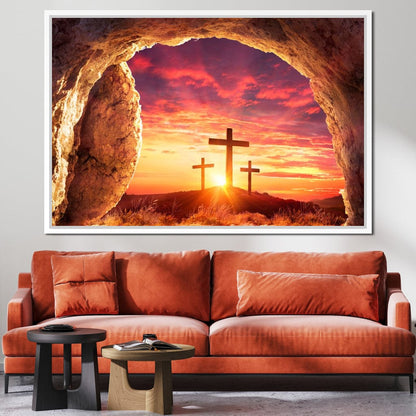 Ressurection Canvas Wall Art