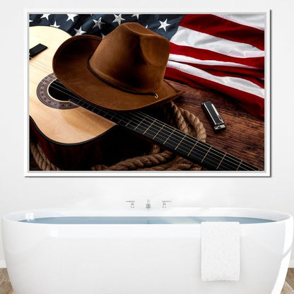 Country Music Canvas Wall Art