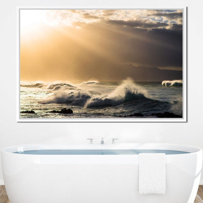 Light in Darkness Canvas Wall Art
