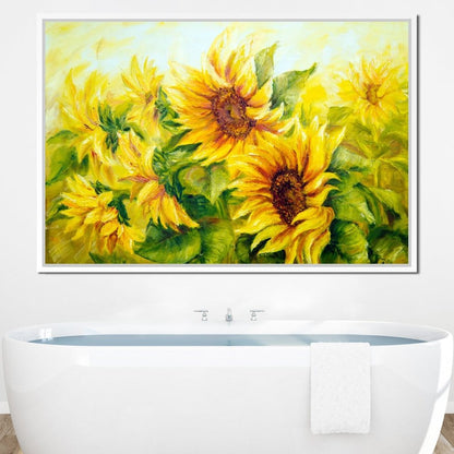 Beautiful Sunflowers Canvas Wall Art