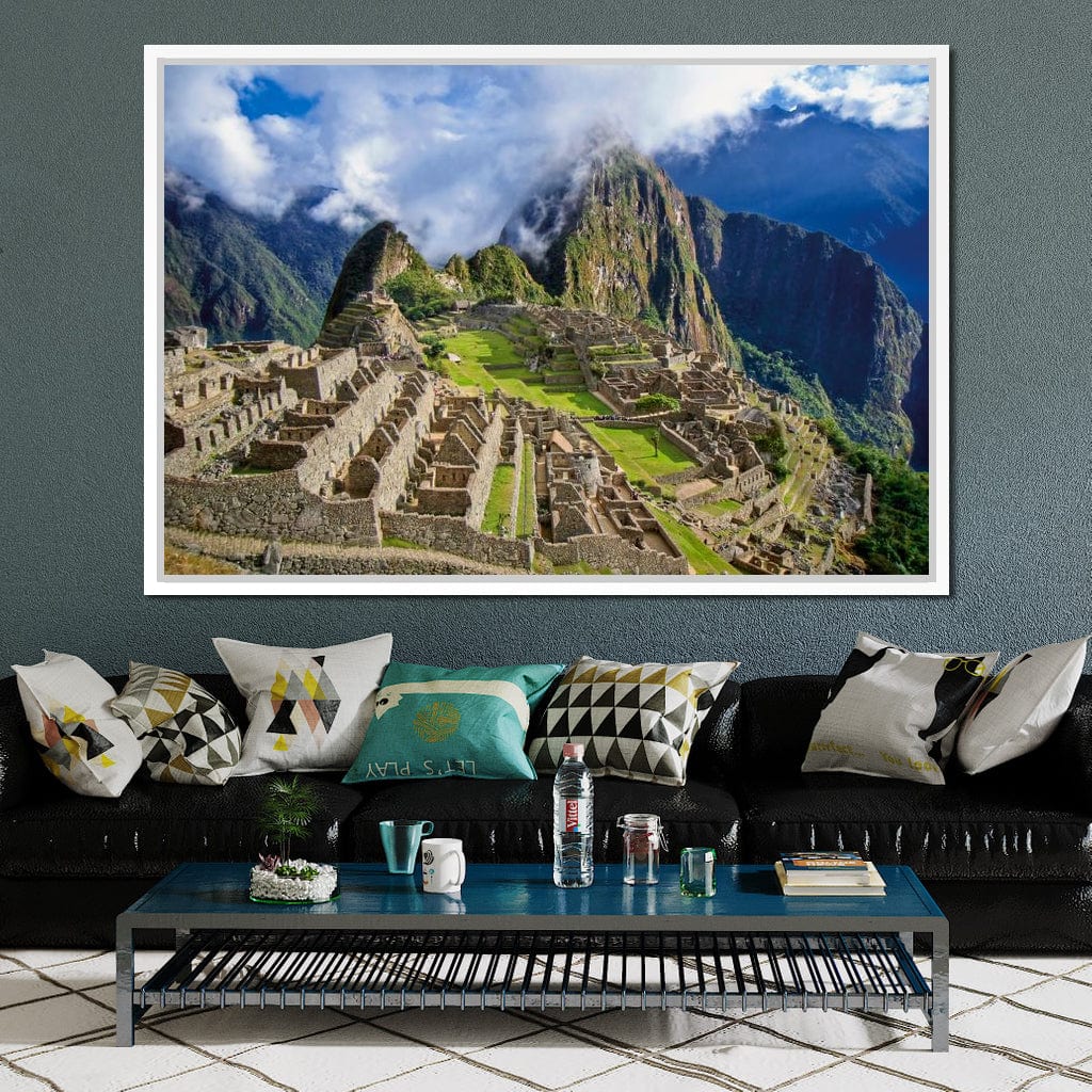 Machu Picchu Canvas Wall Art