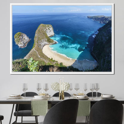 Kelingking Beach Canvas Wall Art