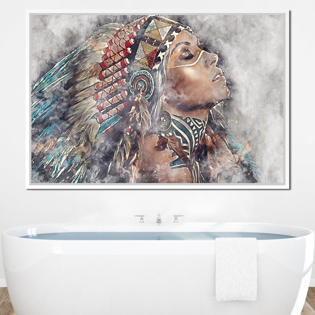 Squaw - Mateo Canvas Wall Art