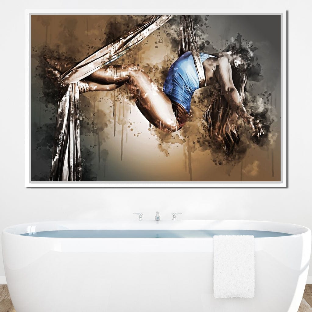 Acrobat Elegance Canvas Wall Art