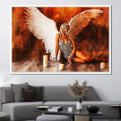 Angel Wings - Mateo Canvas Wall Art