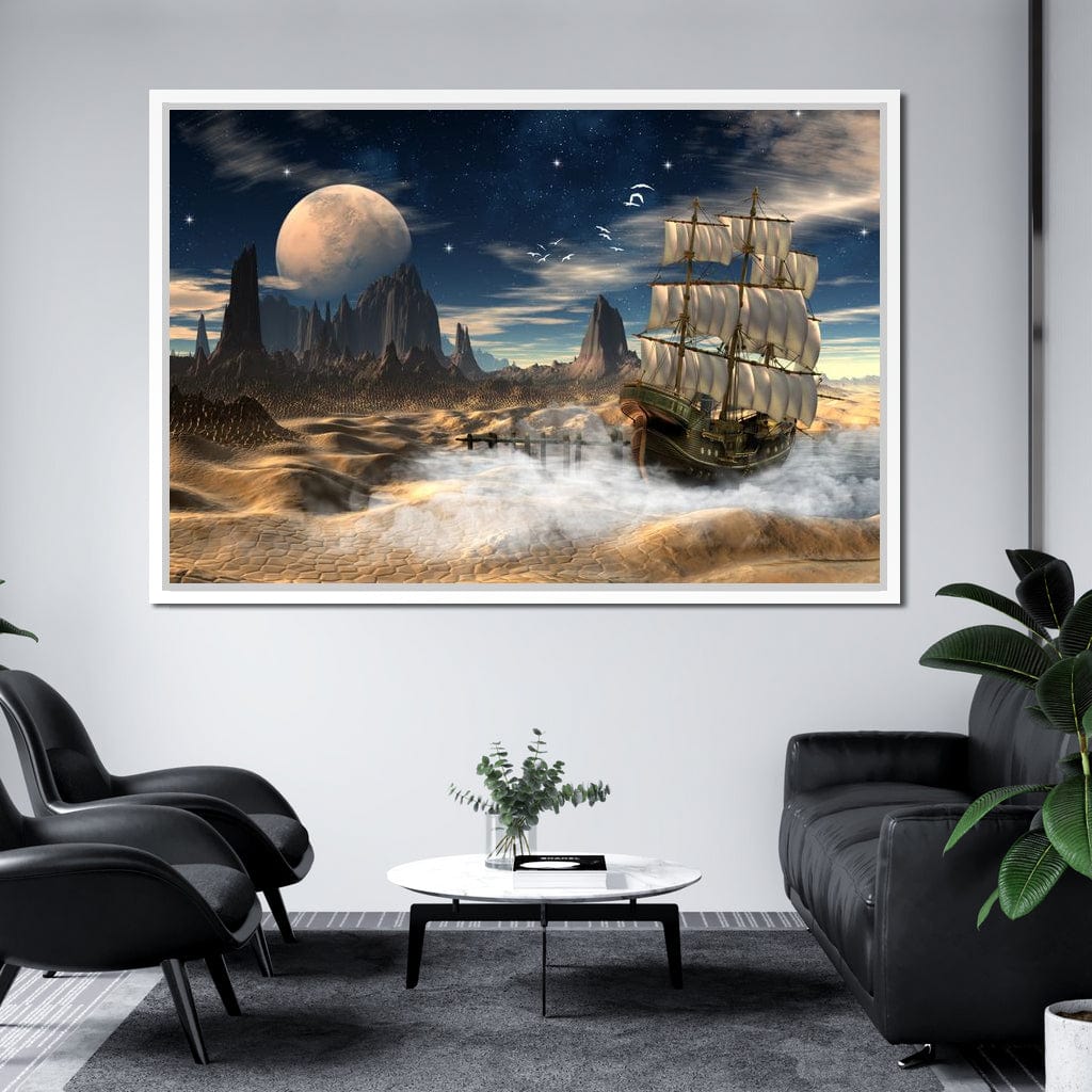 Fantasy Sea Canvas Wall Art