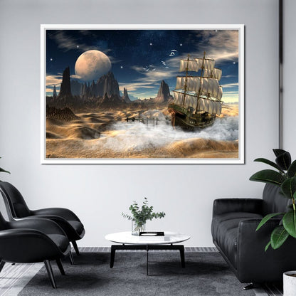 Fantasy Sea Canvas Wall Art