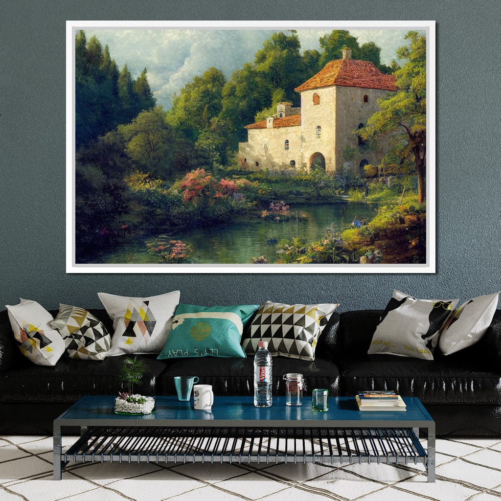 The Gardens Of Ninfa Canvas Wall Art