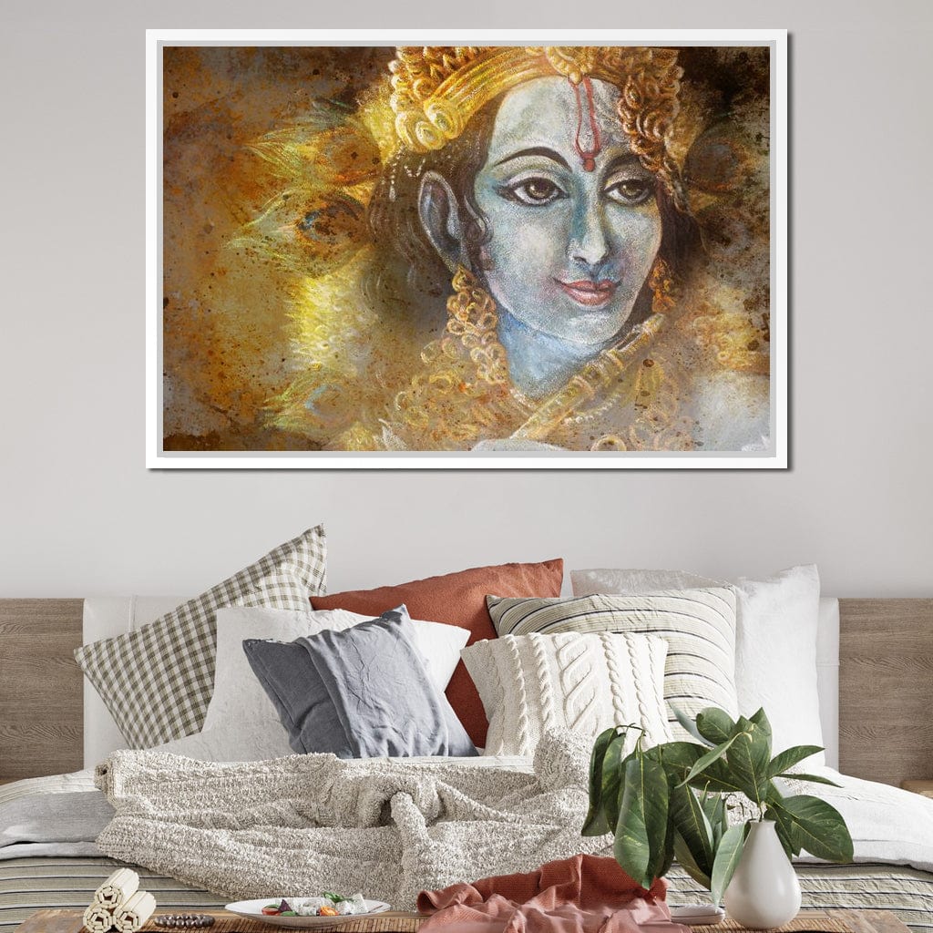 Krishna Canvas Wall Art