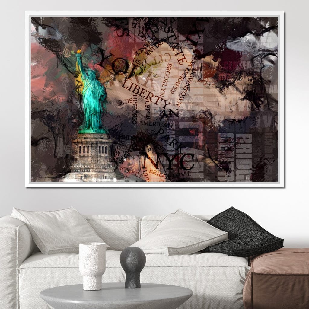 The Statue of Liberty Canvas Wall Art