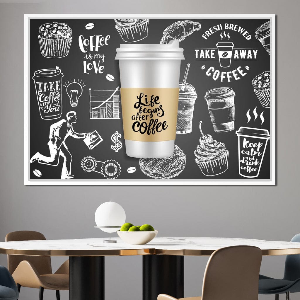 Essential Coffee Canvas Wall Art