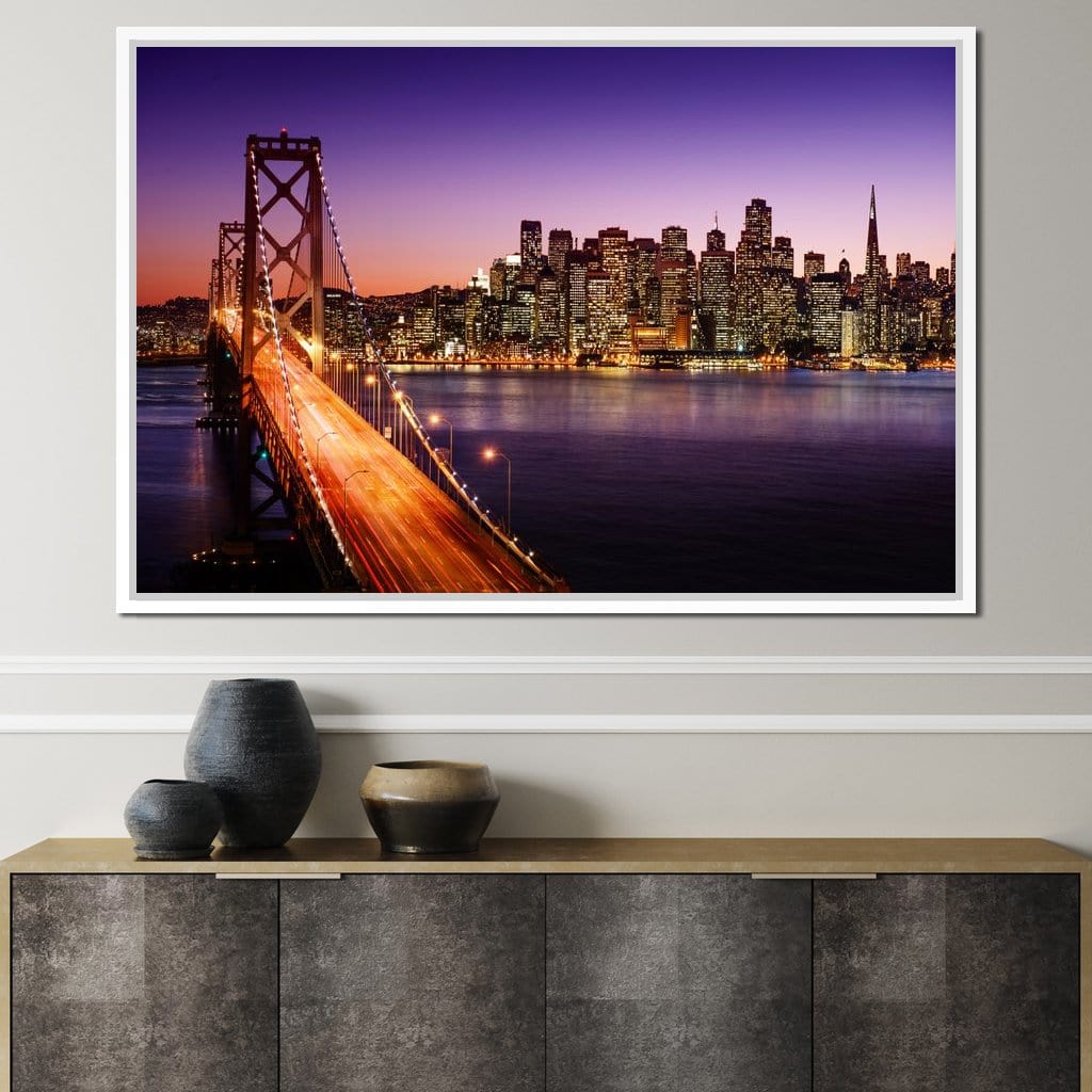 Bay Bridge Canvas Wall Art