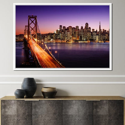 Bay Bridge Canvas Wall Art