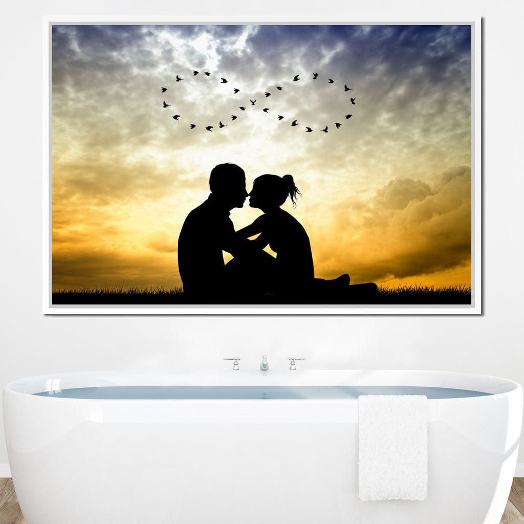 Love to Infinity Canvas Wall Art